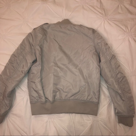 Talula Silver Bomber Jacket - Picture 5 of 7